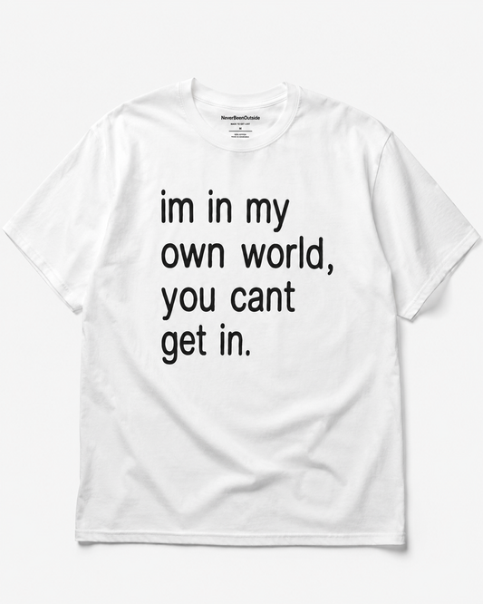 my world tee