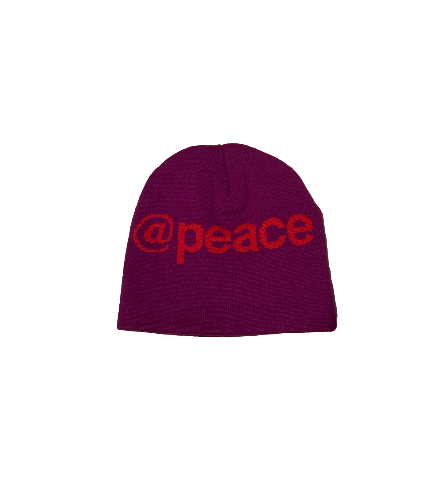 "@peace" satin lined beanies
